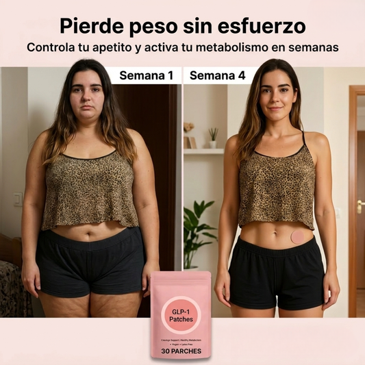 Parches GLP-1 - Pierde Peso sin Esfuerzo y Controla el Hambre