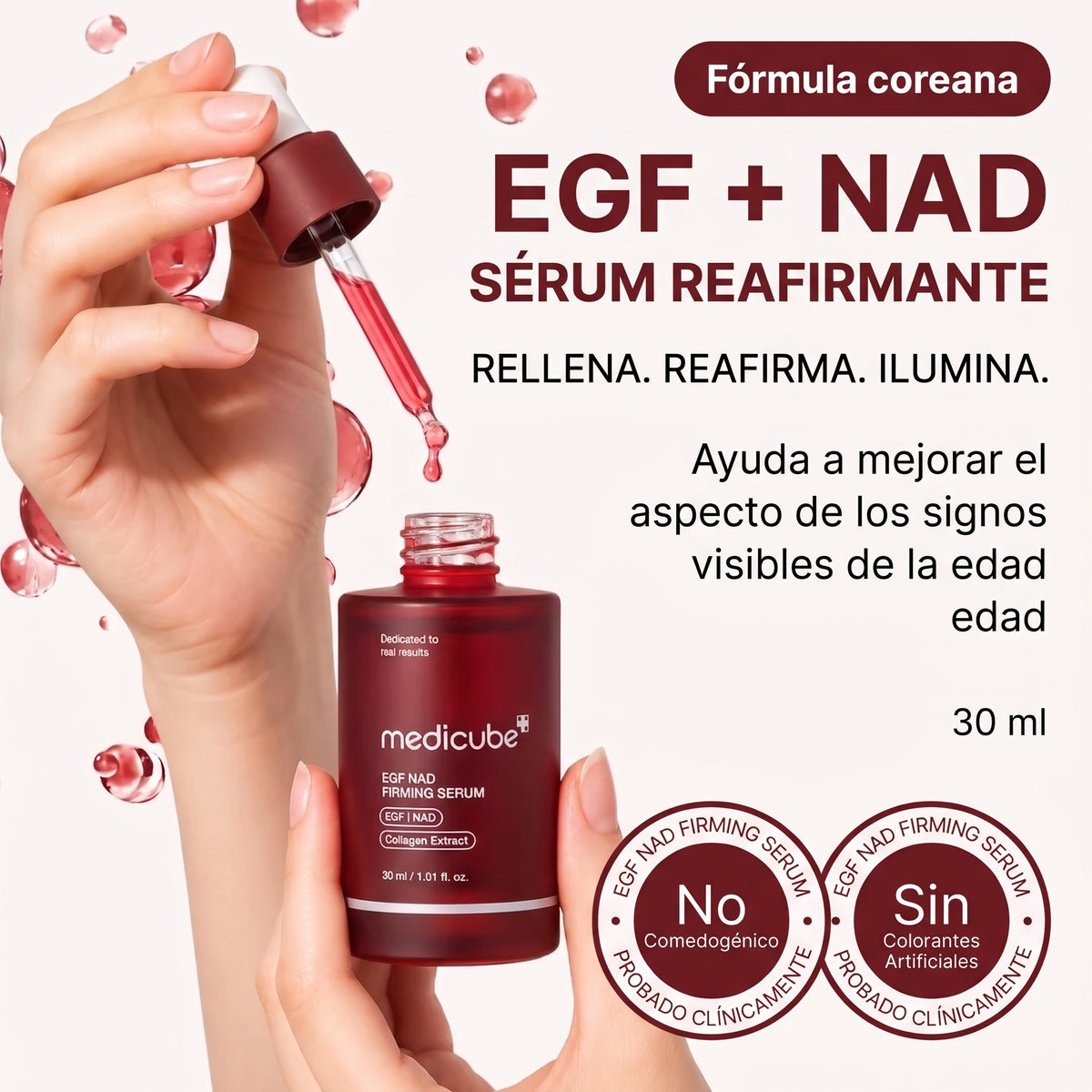 Sérum Reafirmante EGF NAD+